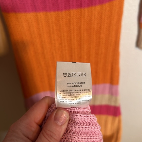 Peppermayo Knit Striped Maxi Dress Size Medium/Large - Picture 9 of 12